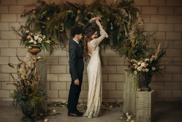 Dreamy Wedding Shoot with a Bohemian Folk Vibe