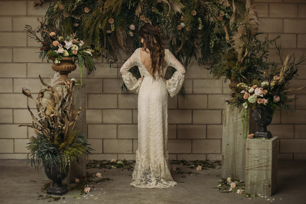 Dreamy, bohemian and folksy bridal inspiration.