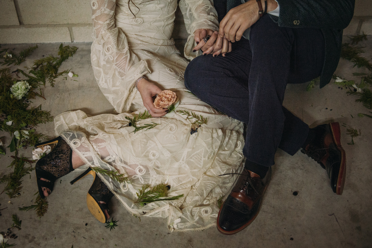 Dreamy, bohemian and folksy bridal inspiration.
