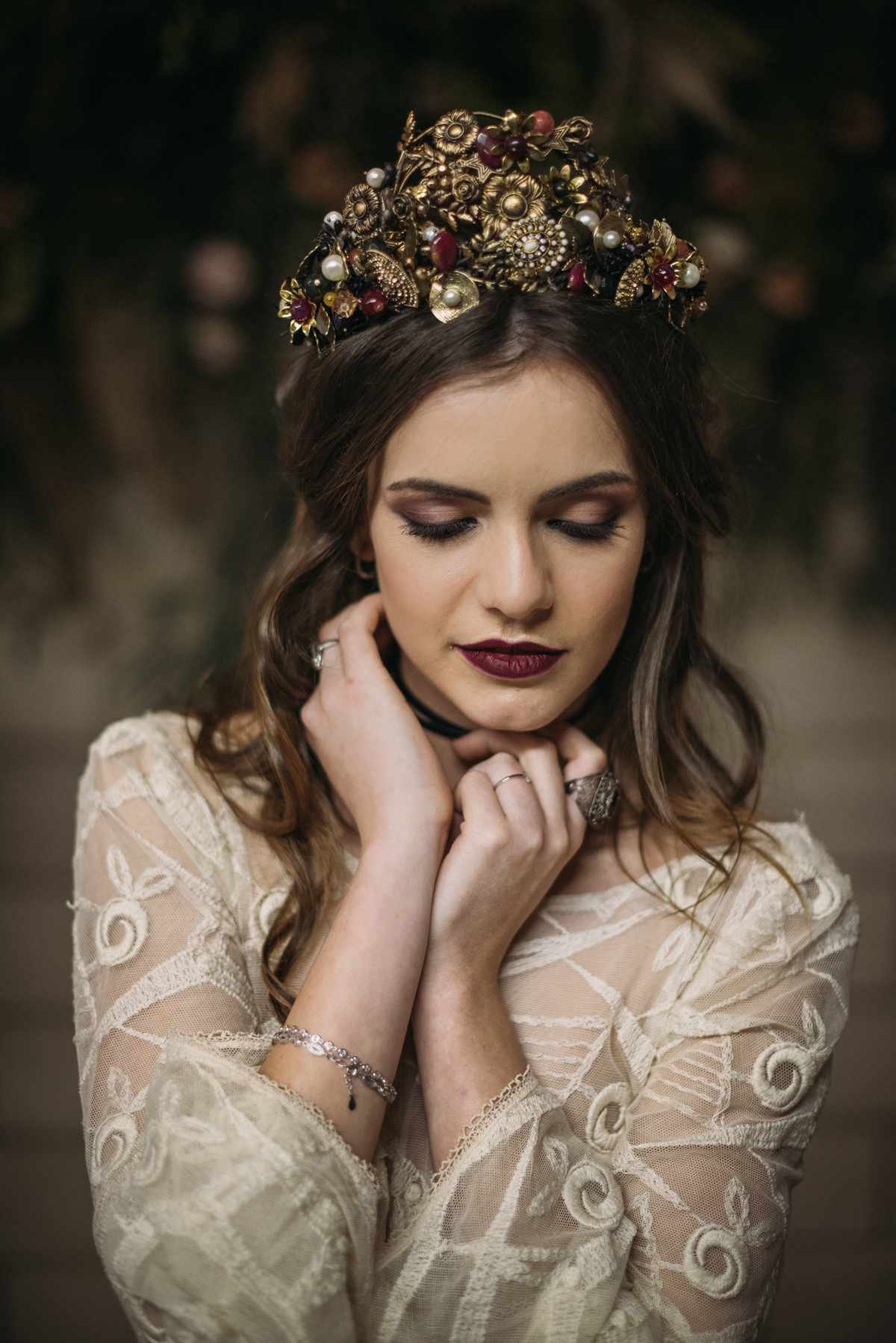 Dreamy, bohemian and folksy bridal inspiration.
