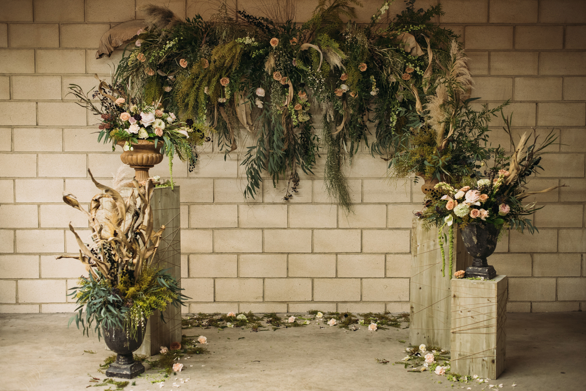 Dreamy, bohemian and folksy bridal inspiration.
