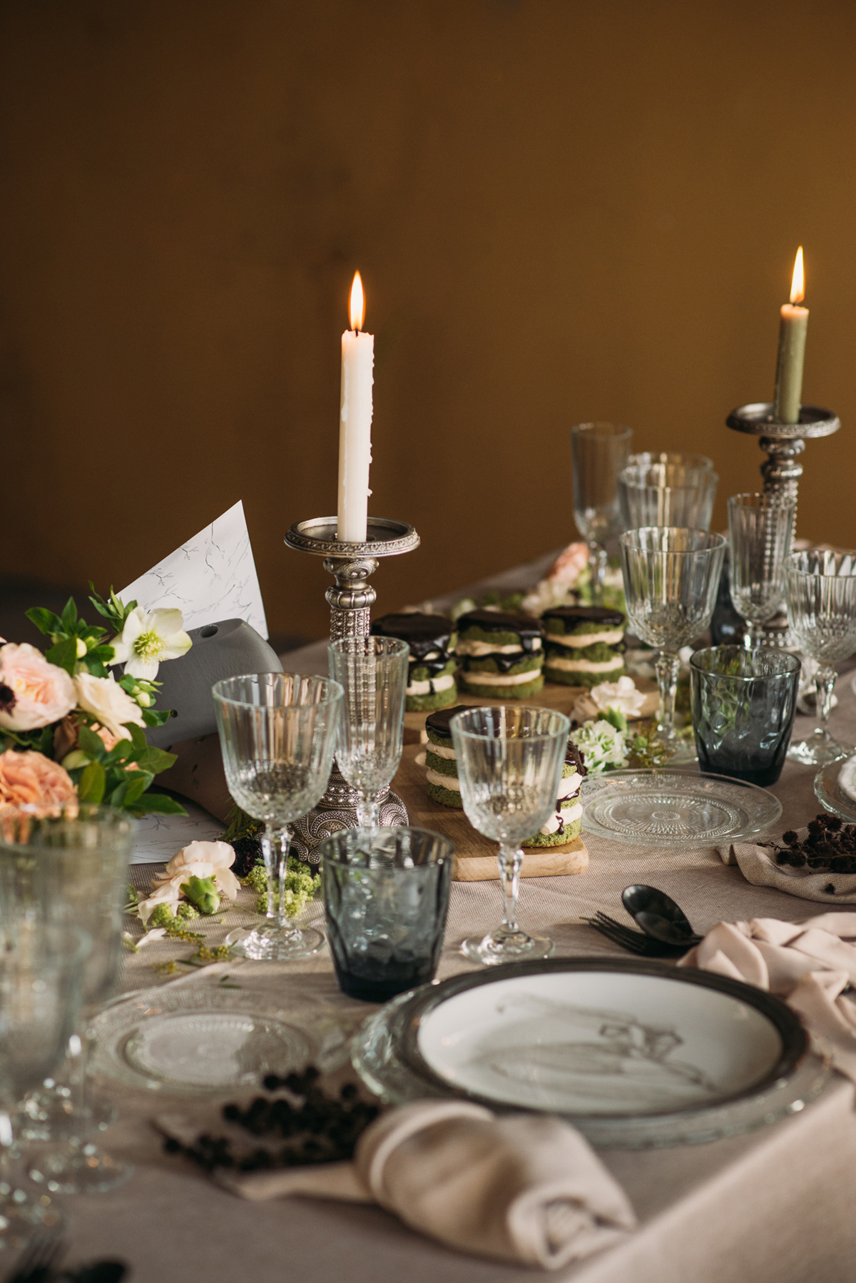 Dreamy, bohemian and folksy bridal inspiration.