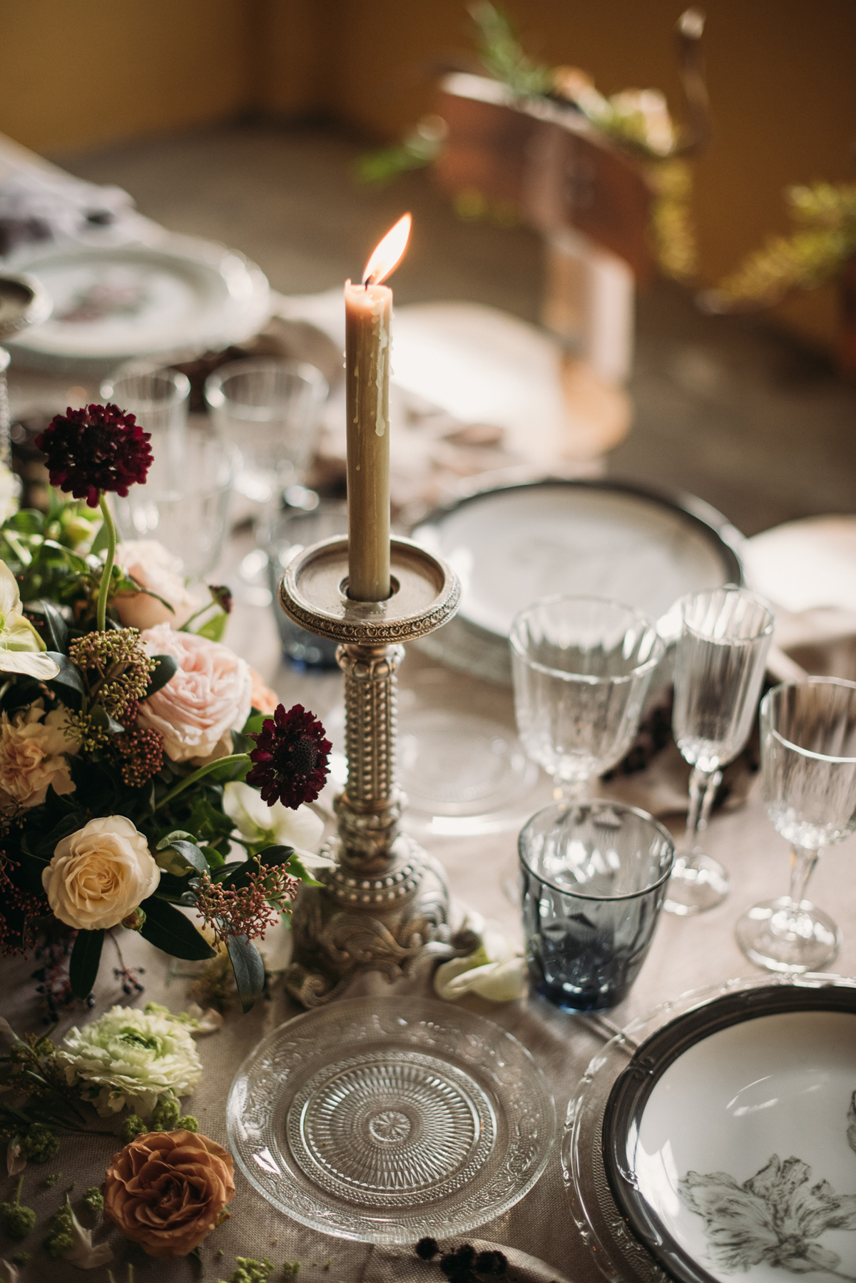Dreamy, bohemian and folksy bridal inspiration.