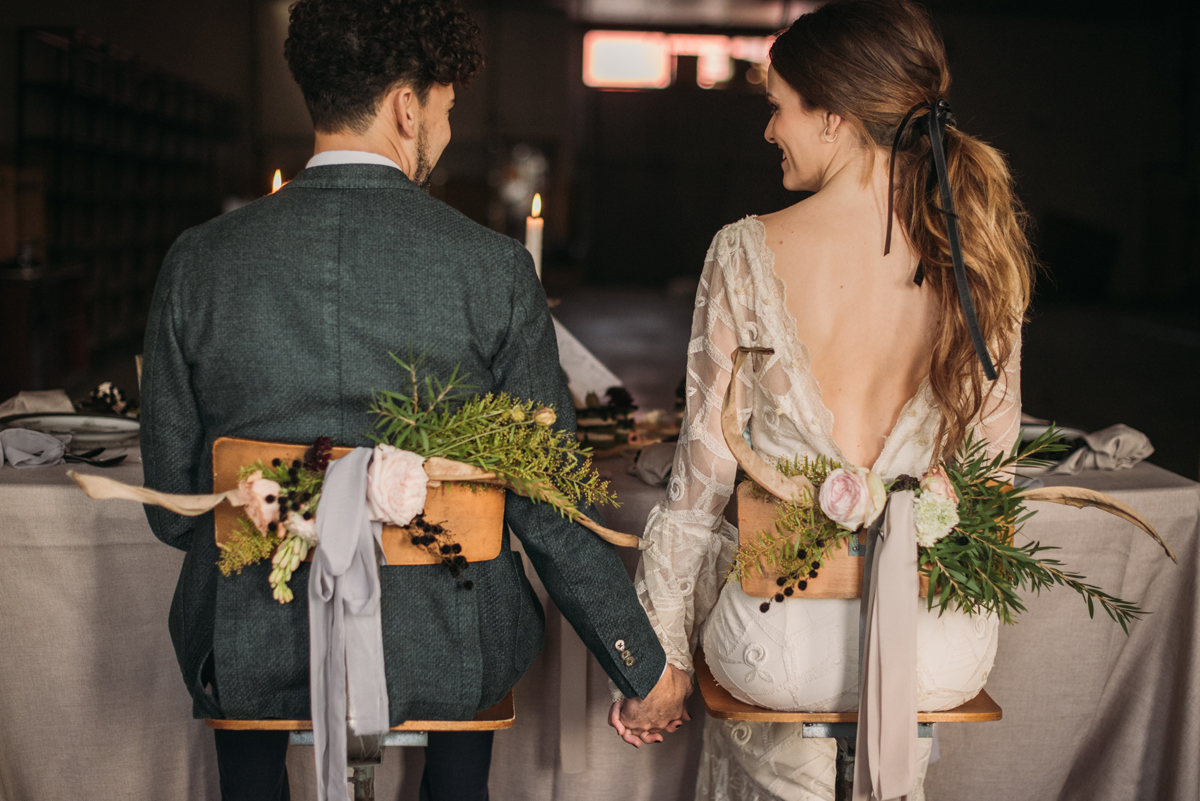 Dreamy, bohemian and folksy bridal inspiration.