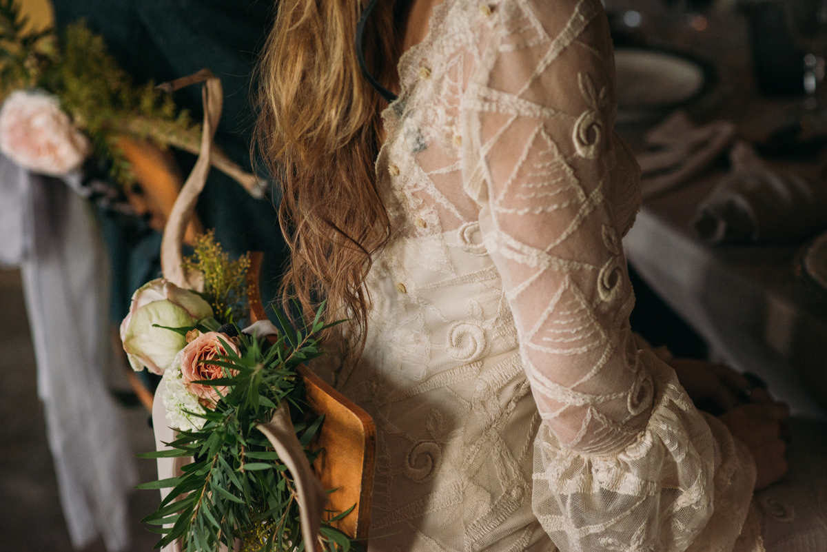 Dreamy, bohemian and folksy bridal inspiration.
