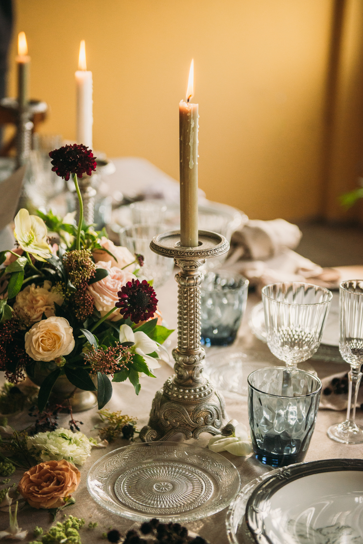 Dreamy, bohemian and folksy bridal inspiration.