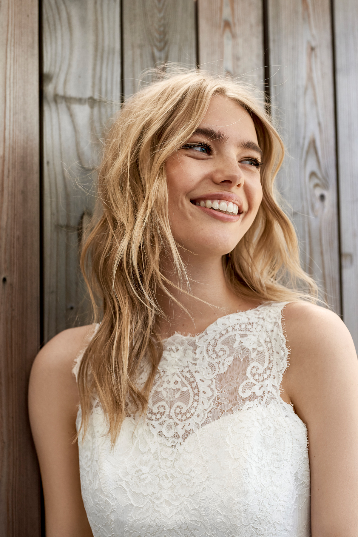 Marylise 2018 Amitie 1 C close up front 1 Color HR - Relaxed and Bohemian Bridal Chic – The 2018 Collection From Marylise Marylise 2018 Amitie 1 C close up front 1 Color HR
