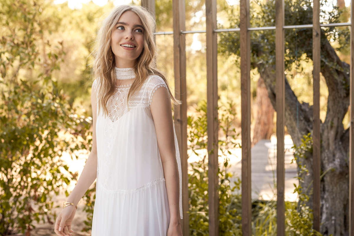Marylise 2018 La Lune 1 C front Color HR - Relaxed and Bohemian Bridal Chic – The 2018 Collection From Marylise Marylise 2018 La Lune 1 C front Color HR