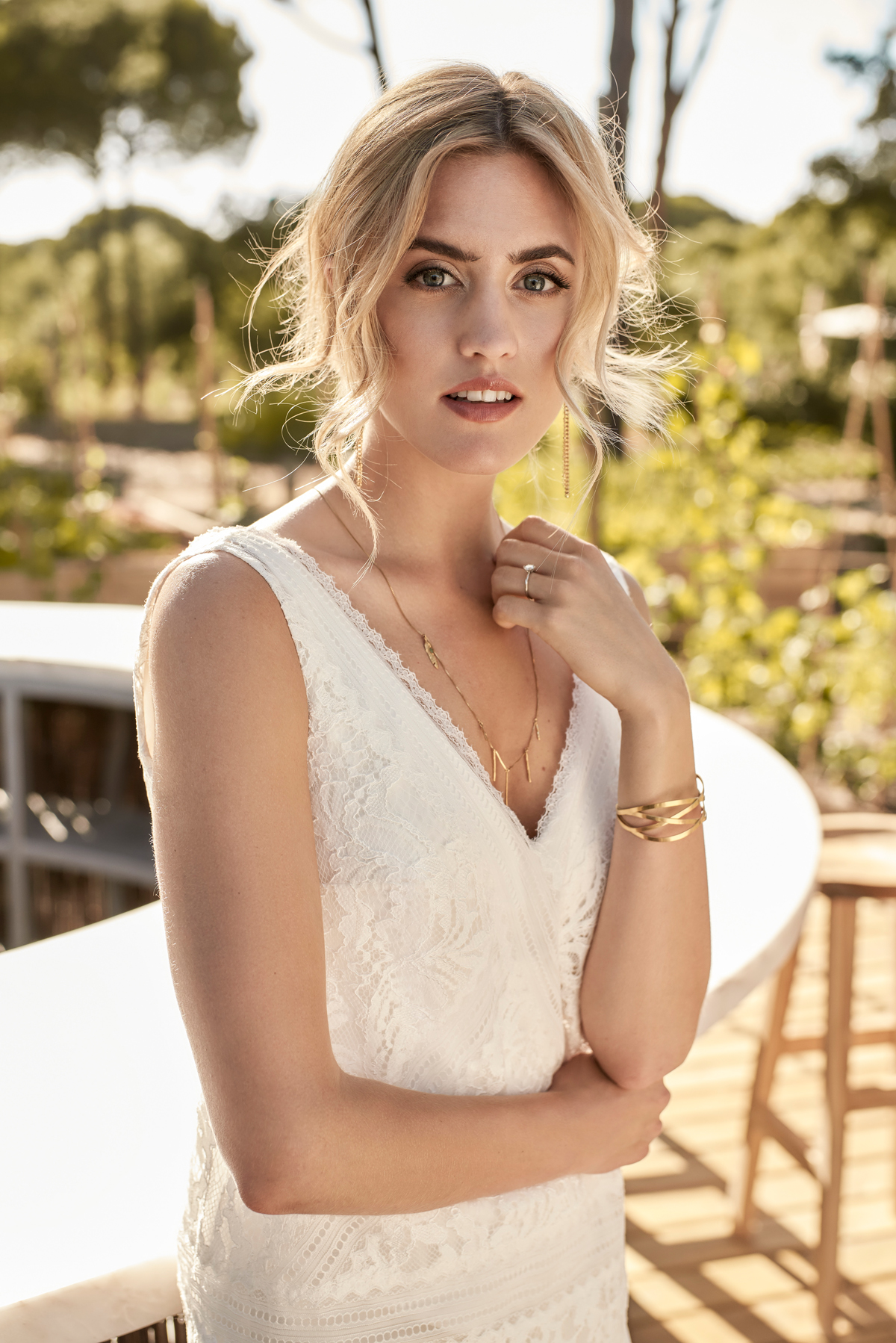 Marylise 2018 Wonderful 1 C close up front Color HR - Relaxed and Bohemian Bridal Chic – The 2018 Collection From Marylise Marylise 2018 Wonderful 1 C close up front Color HR