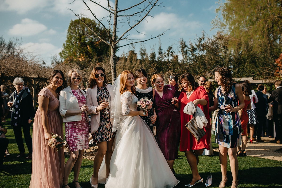 Miracle Moments Wedding Photographer London 284 - A Full-Skirted Charlotte Balbier Gown For A Delightful Spring Barn Wedding Miracle Moments Wedding Photographer London 284