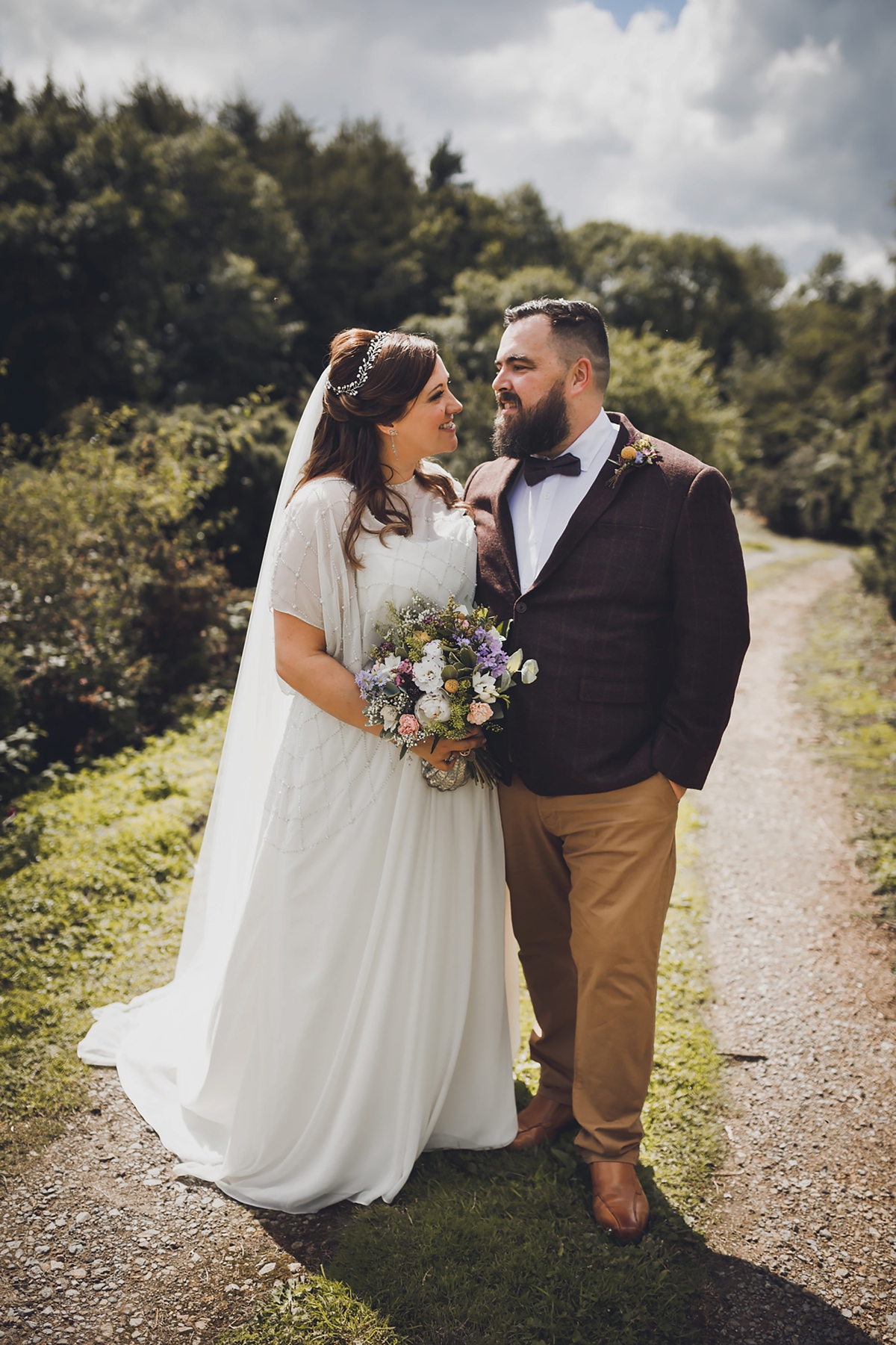 callista dress rustic diy north yorkshire wedding 36