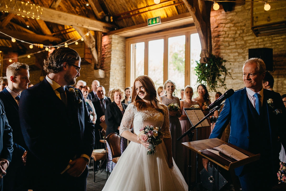 charlotte balbier barn wedding 15 - A Full-Skirted Charlotte Balbier Gown For A Delightful Spring Barn Wedding charlotte balbier barn wedding 15