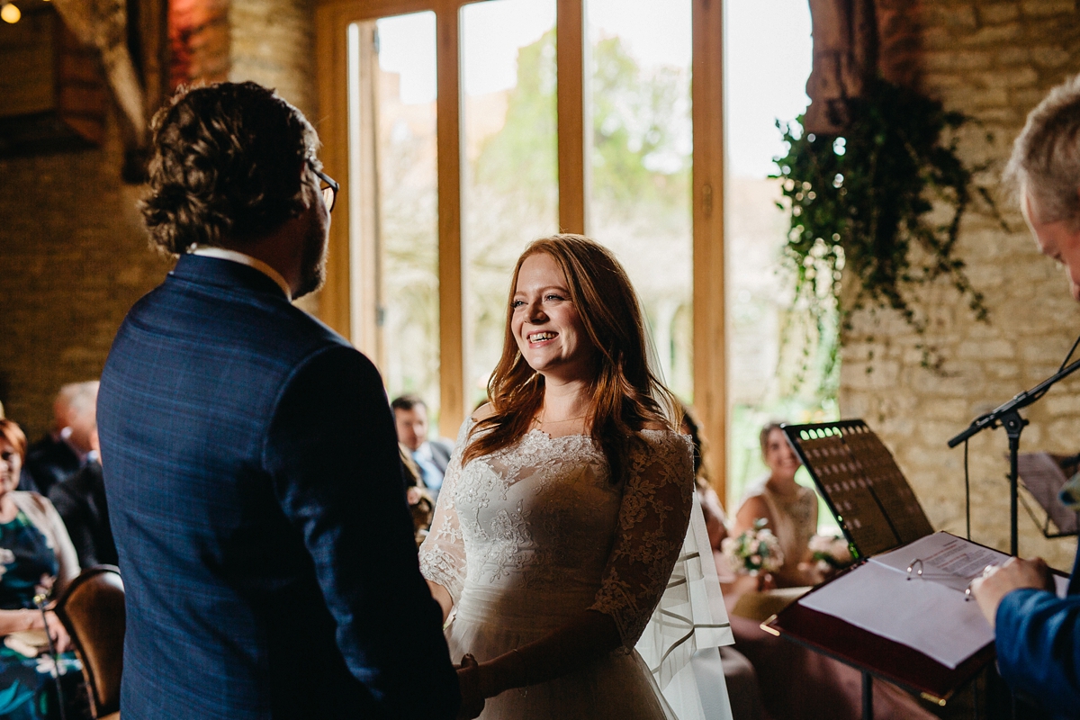 charlotte balbier barn wedding 18 - A Full-Skirted Charlotte Balbier Gown For A Delightful Spring Barn Wedding charlotte balbier barn wedding 18
