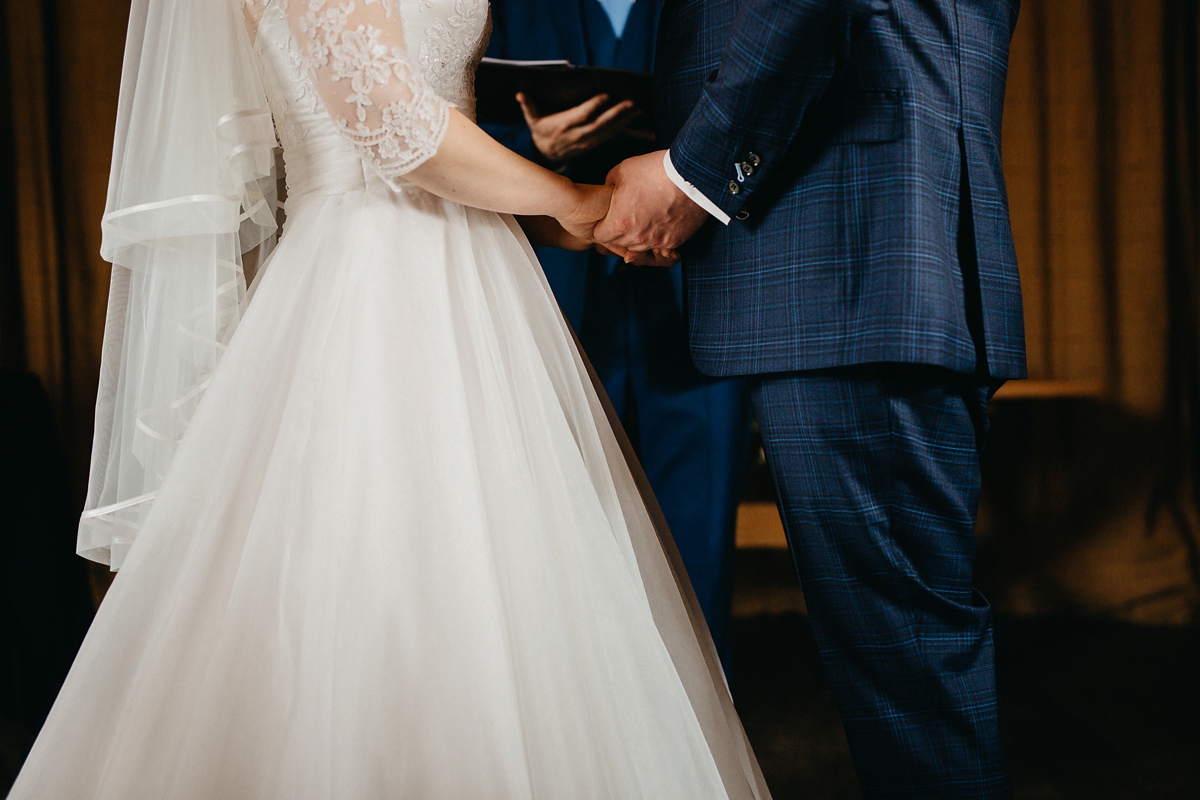 charlotte balbier barn wedding 19 - A Full-Skirted Charlotte Balbier Gown For A Delightful Spring Barn Wedding charlotte balbier barn wedding 19