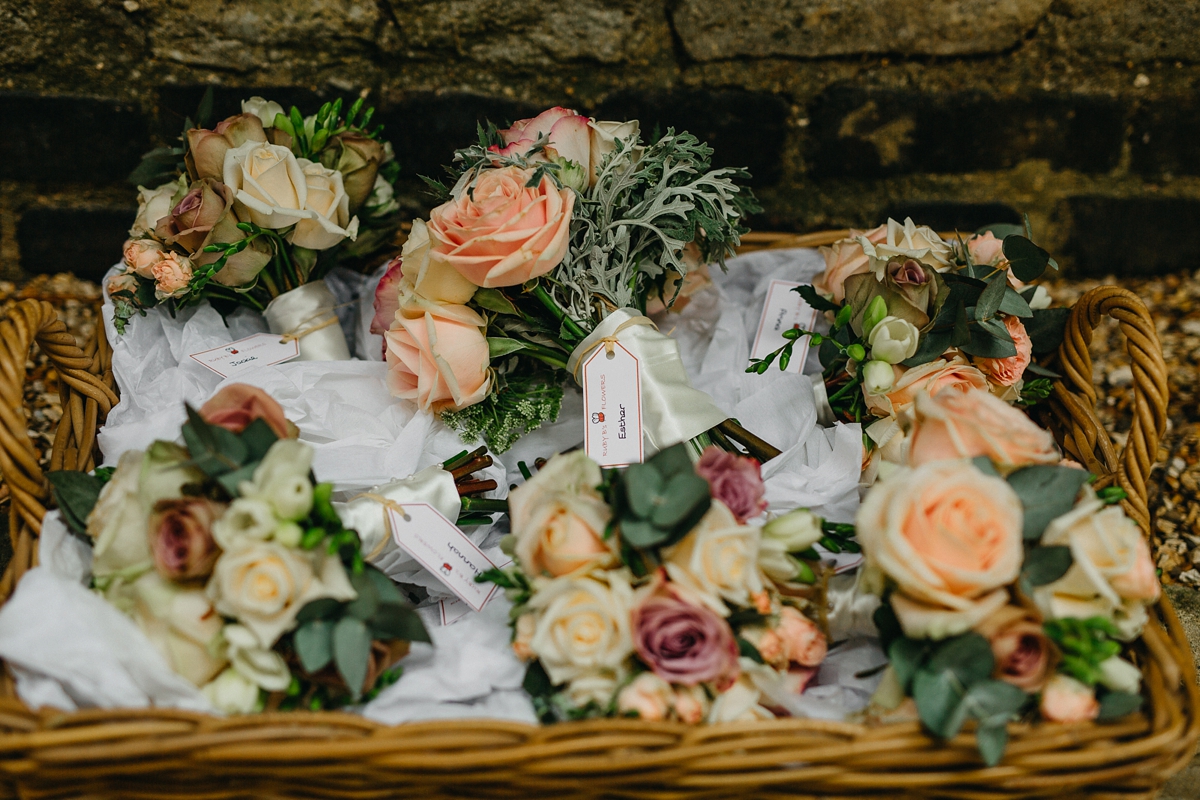 charlotte balbier barn wedding 2 - A Full-Skirted Charlotte Balbier Gown For A Delightful Spring Barn Wedding charlotte balbier barn wedding 2