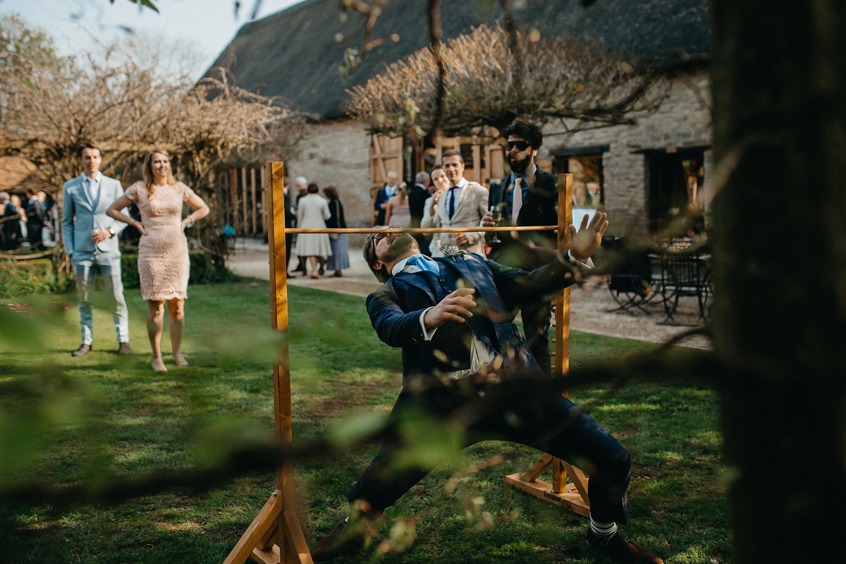 charlotte balbier barn wedding 30 - A Full-Skirted Charlotte Balbier Gown For A Delightful Spring Barn Wedding charlotte balbier barn wedding 30