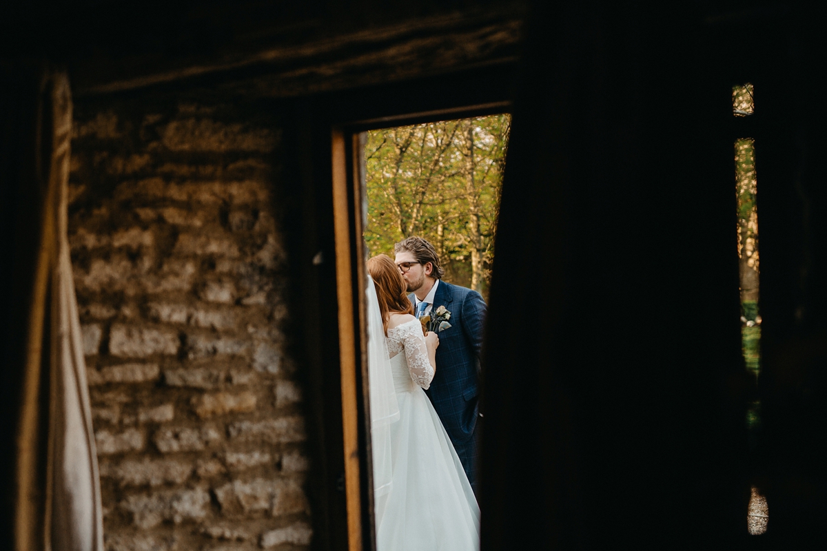 charlotte balbier barn wedding 32 - A Full-Skirted Charlotte Balbier Gown For A Delightful Spring Barn Wedding charlotte balbier barn wedding 32