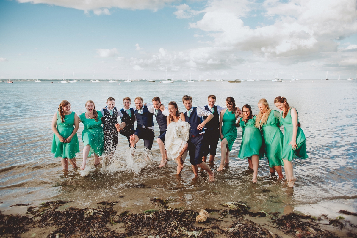 charming dorset seaside wedding 52