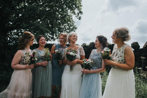 Jenny Packham for a Happy, Homemade, Nature Inspired Wedding