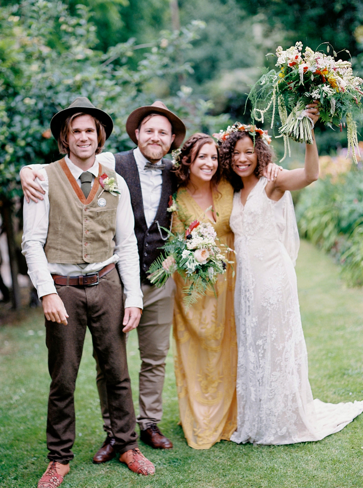 jane bourvis boho wedding maunsel house somerset 5