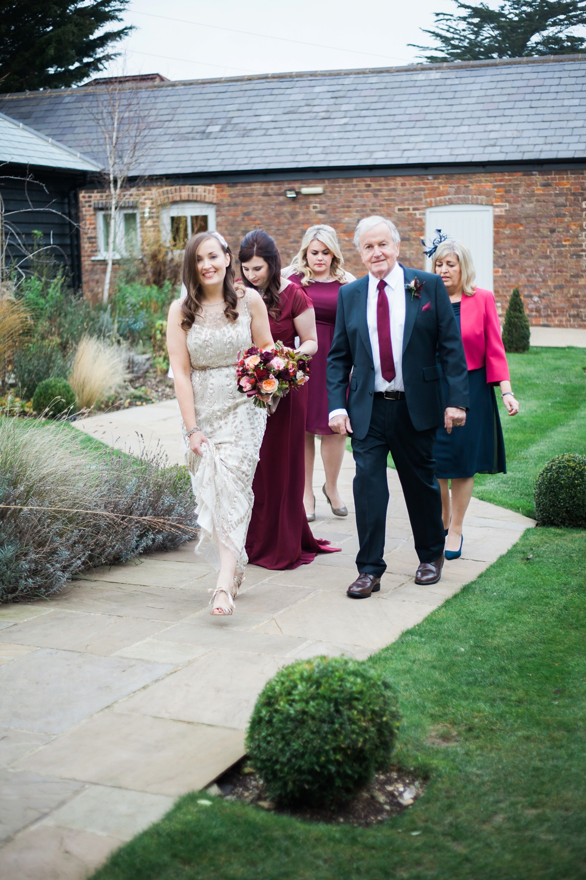 jenny packham winter country wedding 19