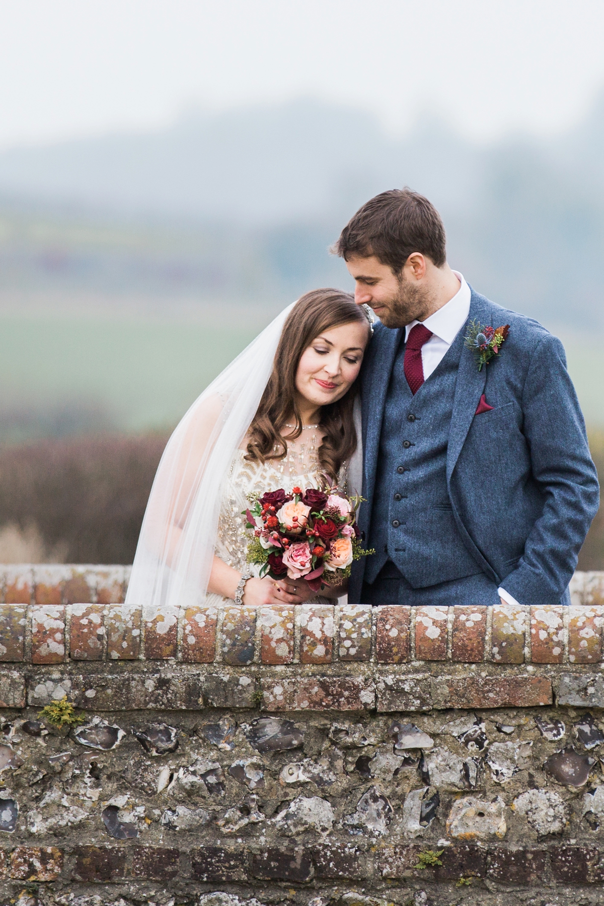 jenny packham winter country wedding 31