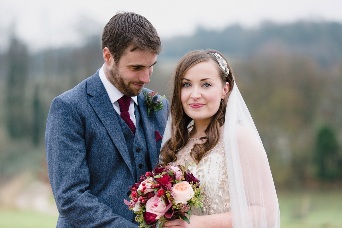 jenny packham winter country wedding 33