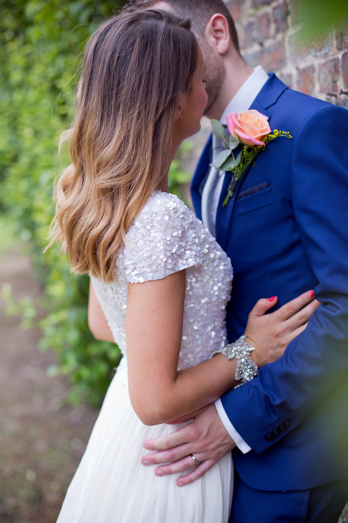 karen willis sequin wedding dress 40 1