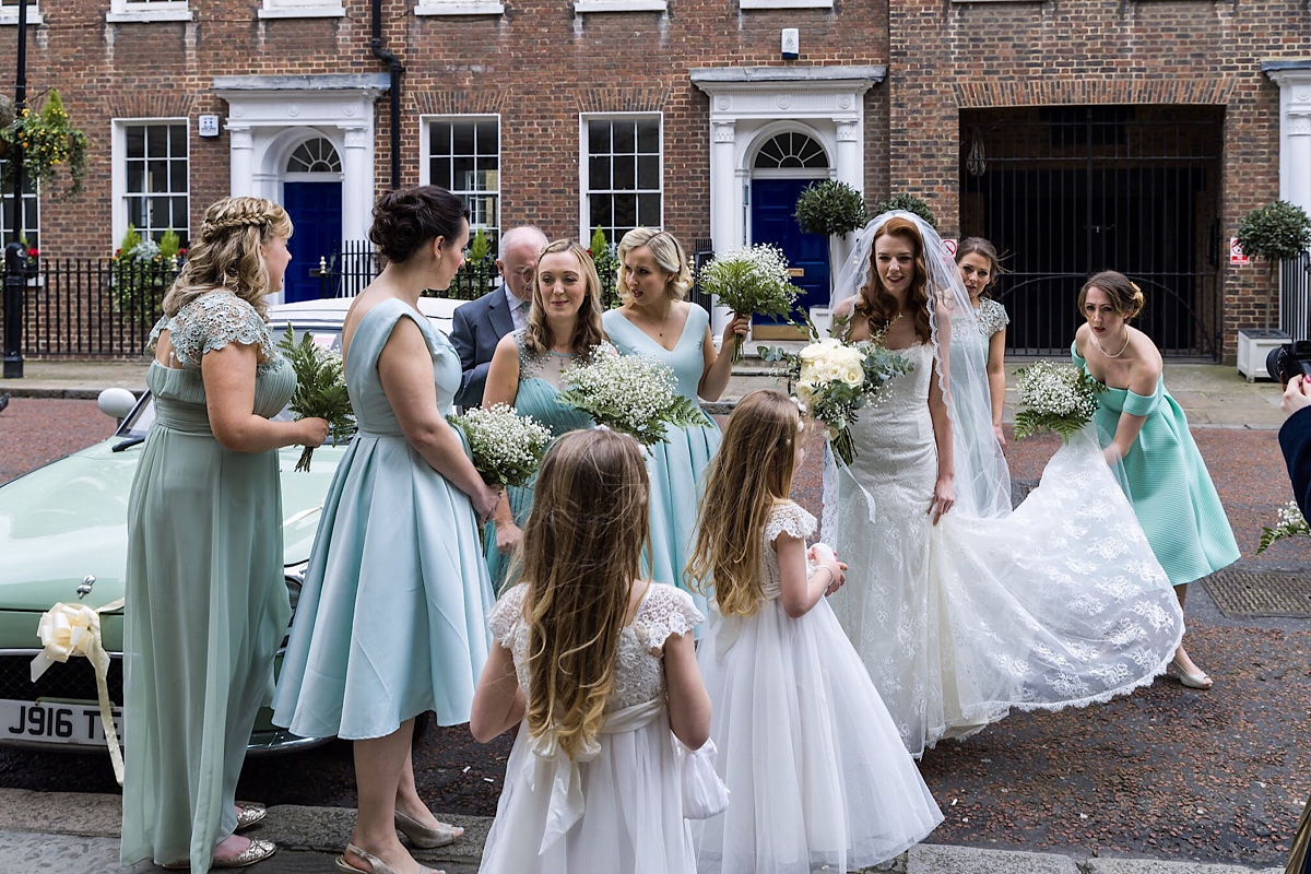 vintage glamour london bride 15