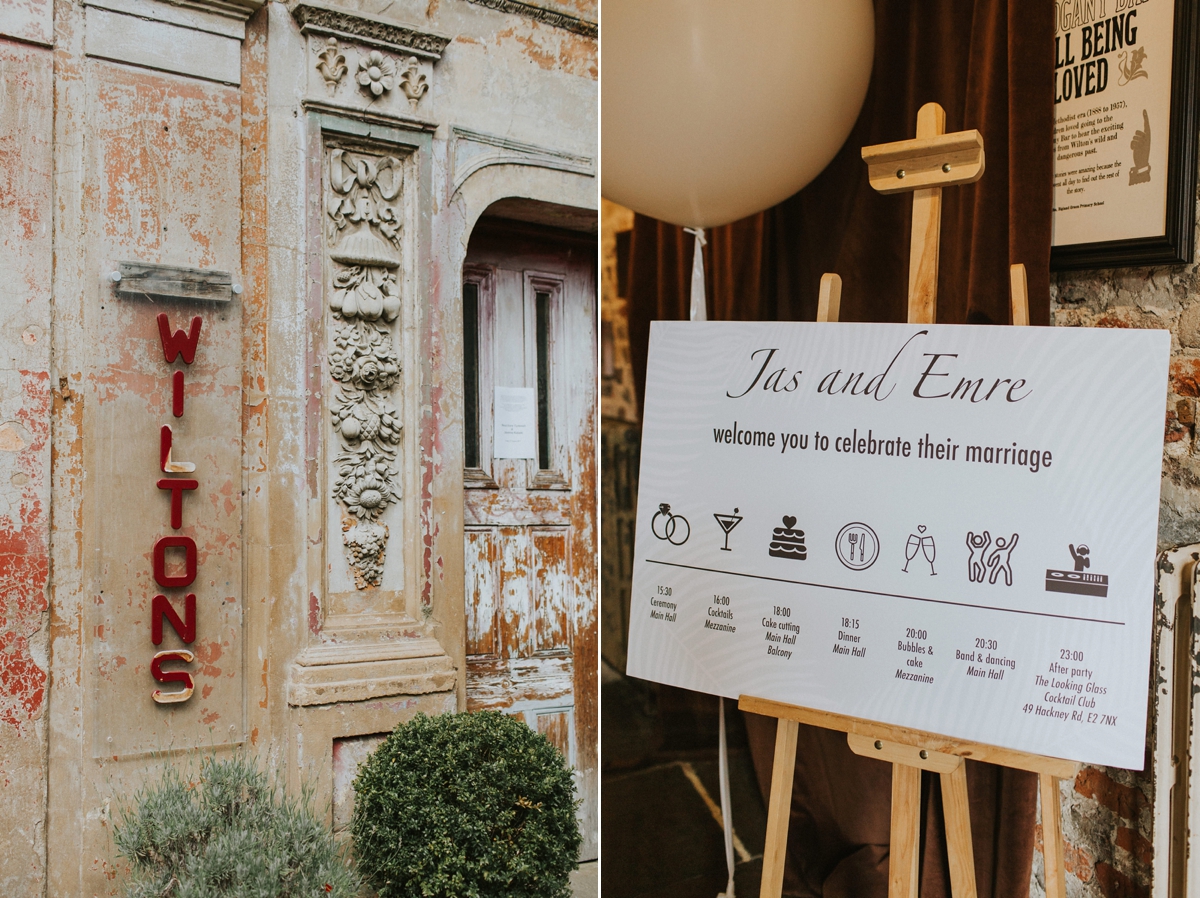 wiltons music hall wedding 16 1