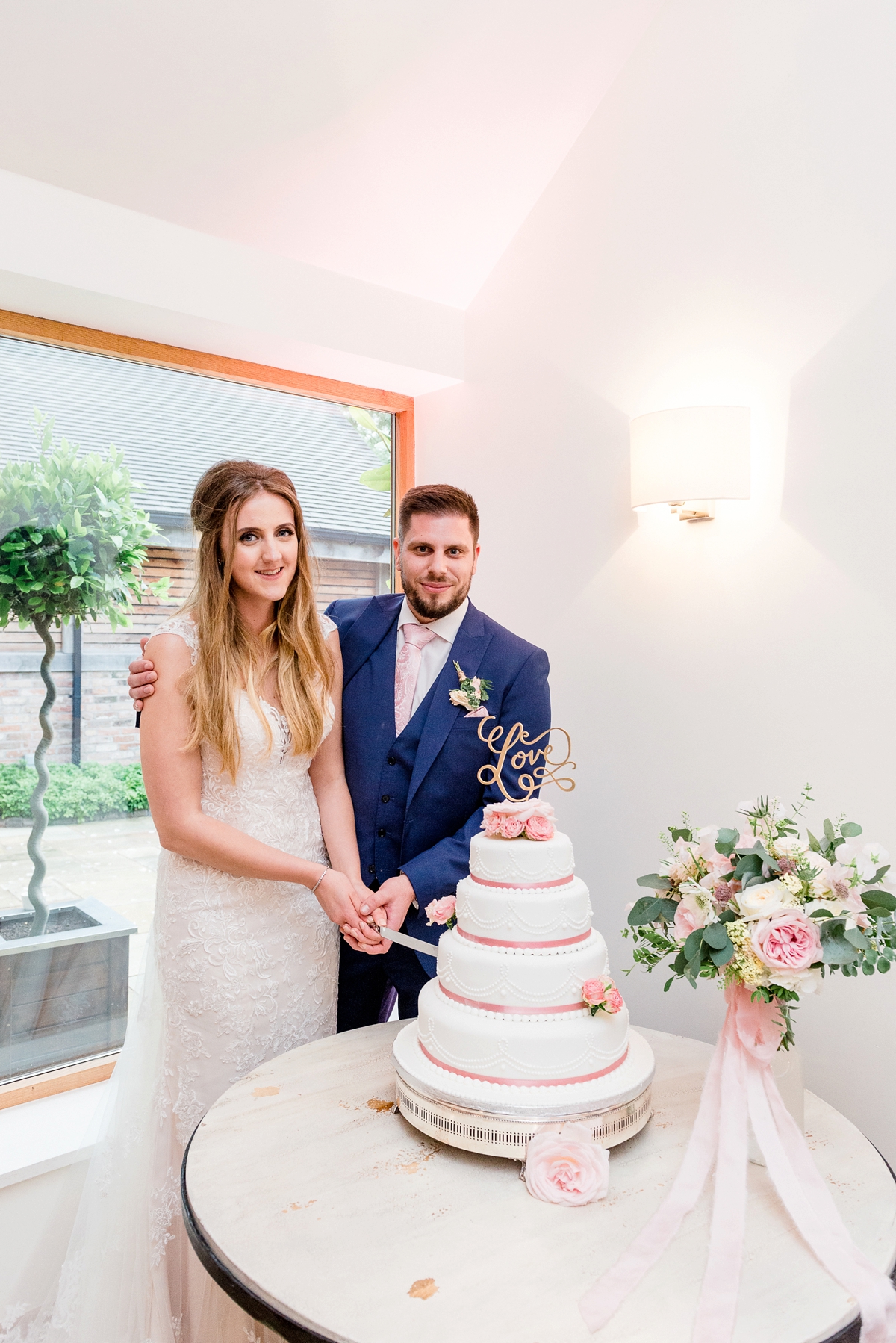 Rachael Ben Mythe Barn Wedding 0473 - An Essense of Australia Bride and Maids in Ghost for an Effortlessly Elegant English Country Wedding Rachael Ben Mythe Barn Wedding 0473