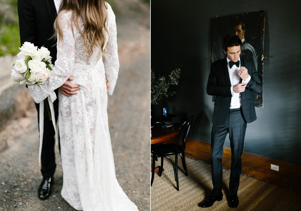 Wedding trends 2018 pocketful of dreams wedding planner bridalwear trends 2018 elegant bride and groom black tie fashion vogue