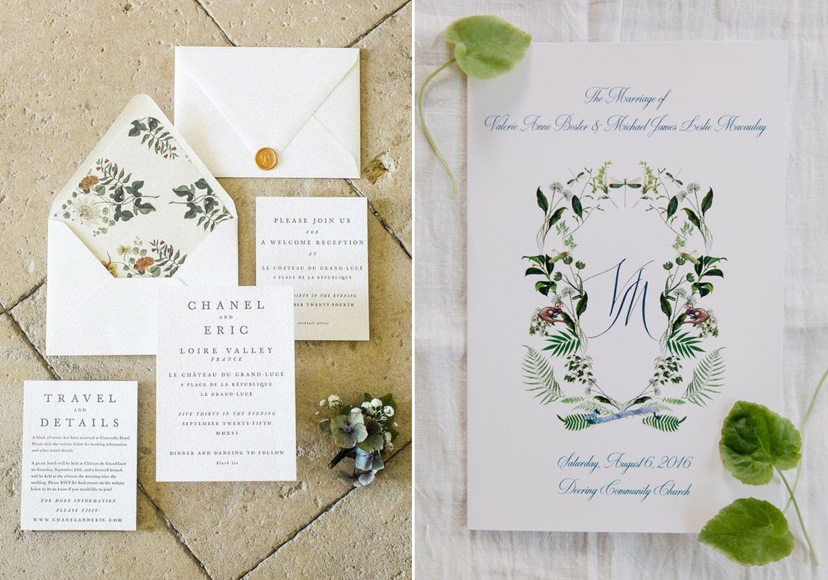 Wedding trends 2018 pocketful of dreams wedding planner bridalwear trends 2018 illustrated wedding stationery