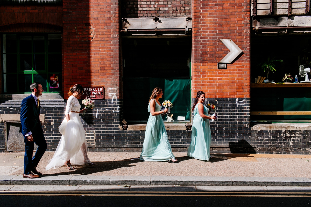 Willow by Watters colourful london wedding 12