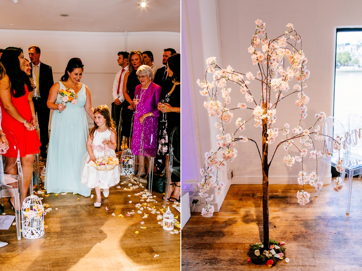 Willow by Watters colourful london wedding 15