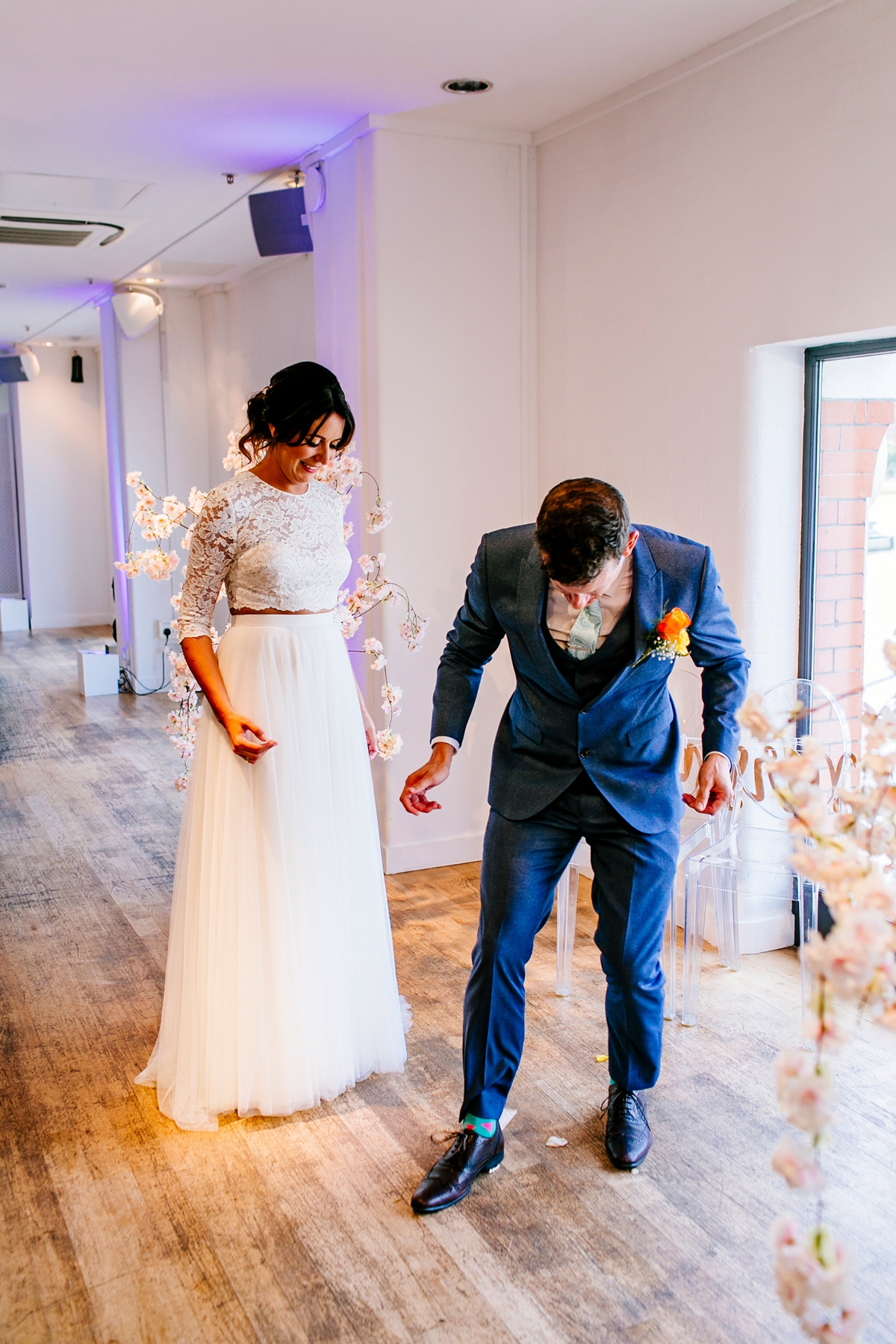 Willow by Watters colourful london wedding 19