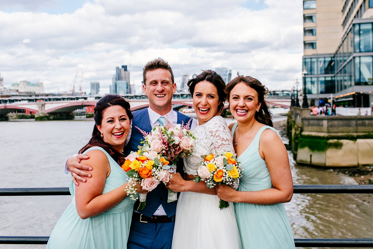 Willow by Watters colourful london wedding 26