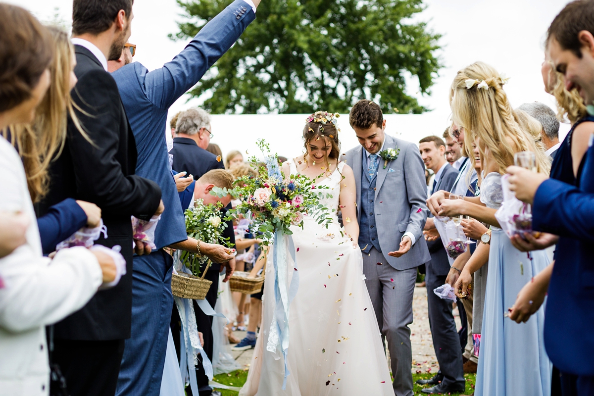 colourful barn wedding 42