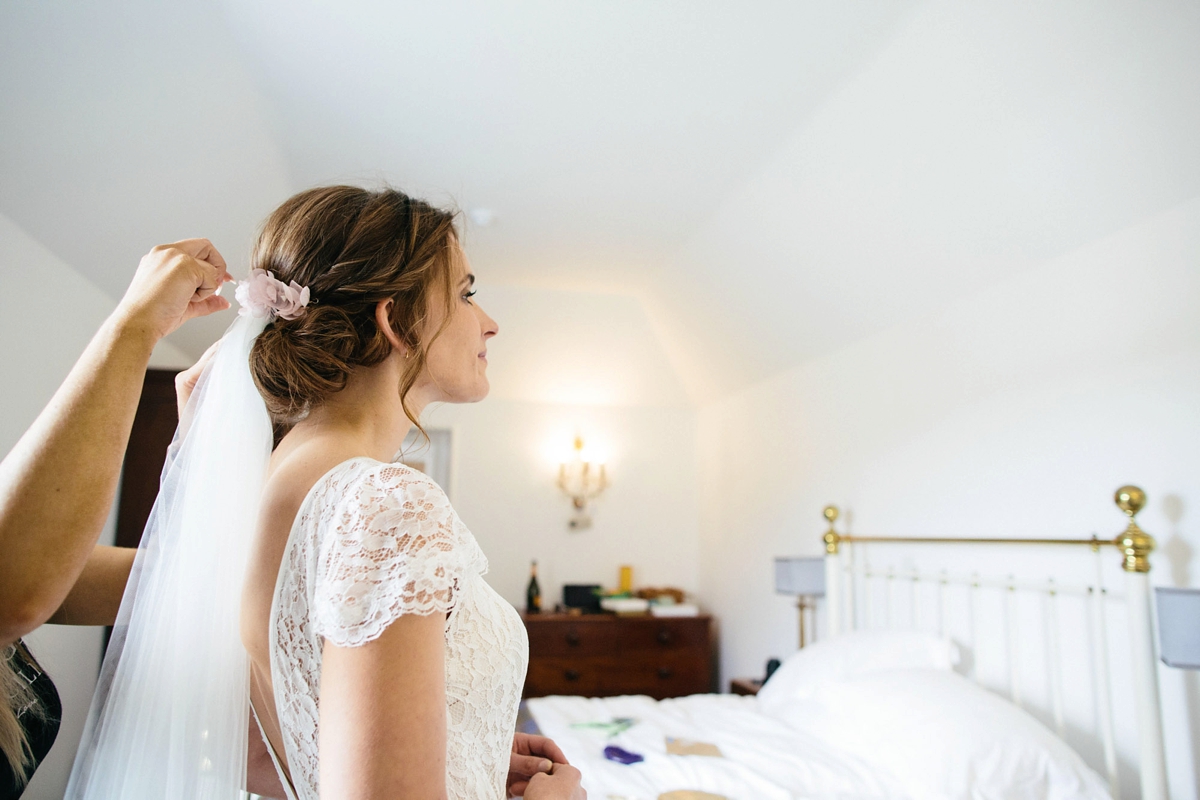 Halfpenny London 'Violet' for a Wedding at Crear on the Scottish Coast 9 crear wedding halfpenny london bride 11
