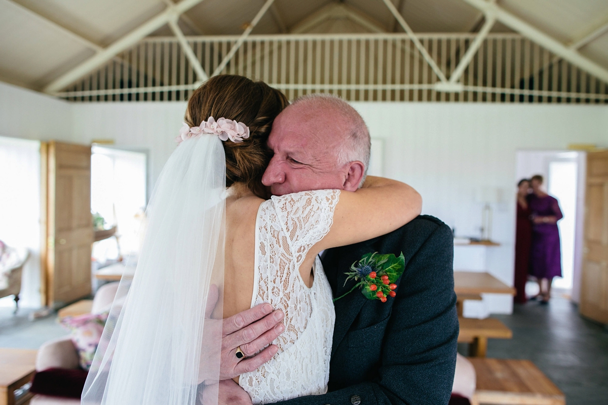 Halfpenny London 'Violet' for a Wedding at Crear on the Scottish Coast 12 crear wedding halfpenny london bride 14