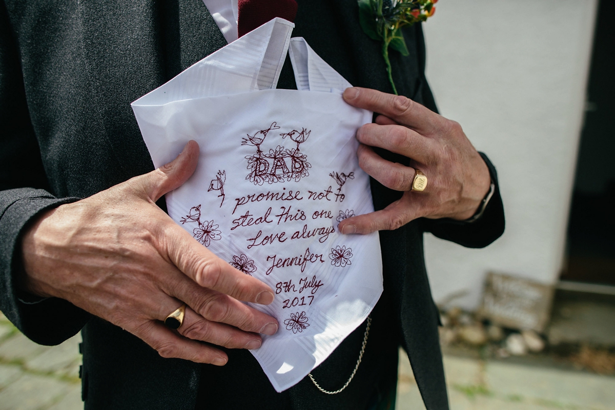 Halfpenny London 'Violet' for a Wedding at Crear on the Scottish Coast 18 crear wedding halfpenny london bride 19
