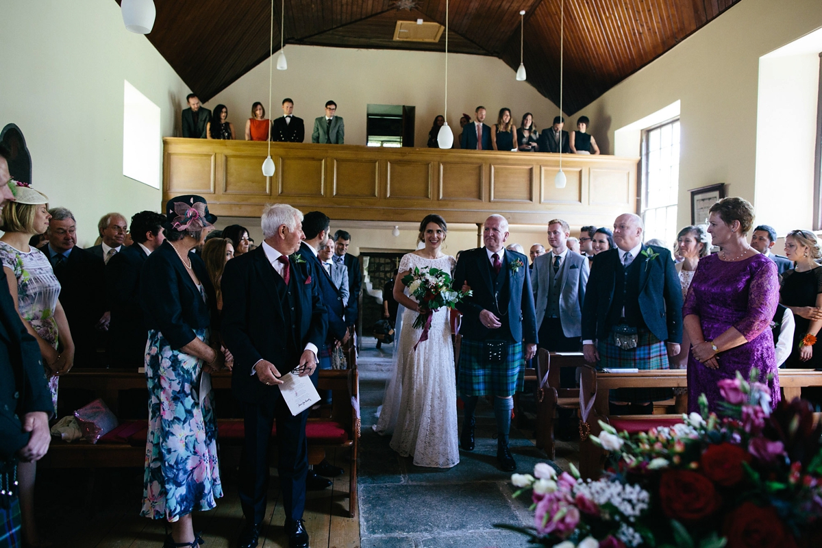 Halfpenny London 'Violet' for a Wedding at Crear on the Scottish Coast 24 crear wedding halfpenny london bride 27