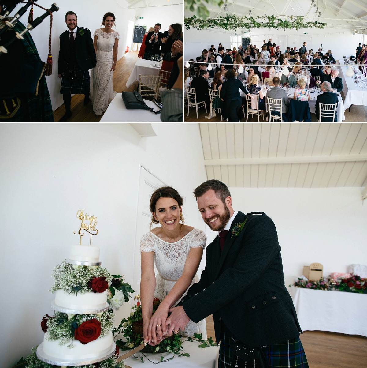 Halfpenny London 'Violet' for a Wedding at Crear on the Scottish Coast 46 crear wedding halfpenny london bride 50