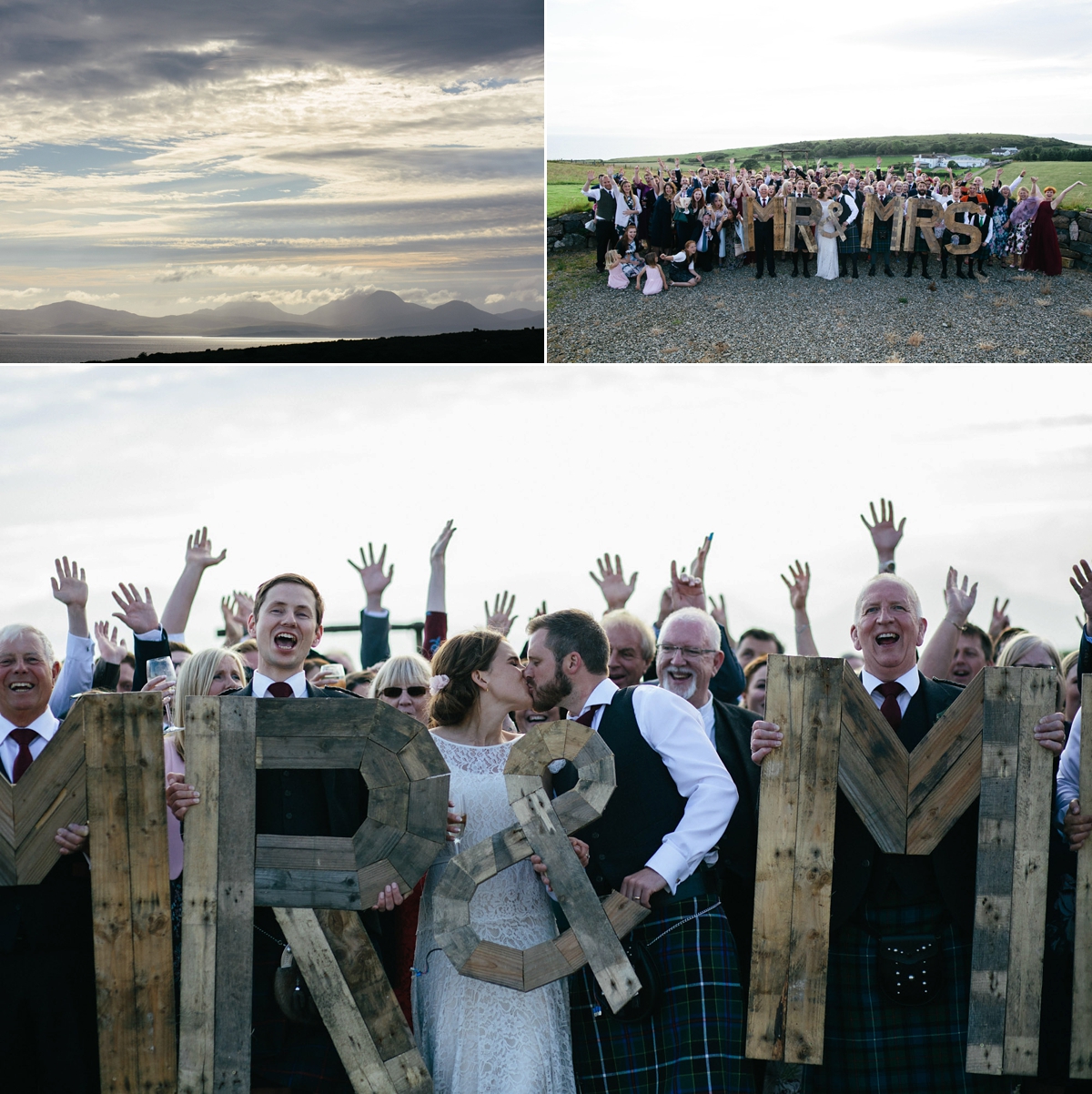 Halfpenny London 'Violet' for a Wedding at Crear on the Scottish Coast 47 crear wedding halfpenny london bride 51