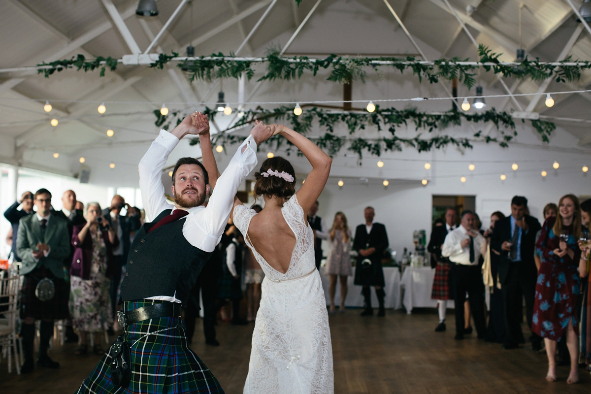 Halfpenny London 'Violet' for a Wedding at Crear on the Scottish Coast 50 crear wedding halfpenny london bride 56