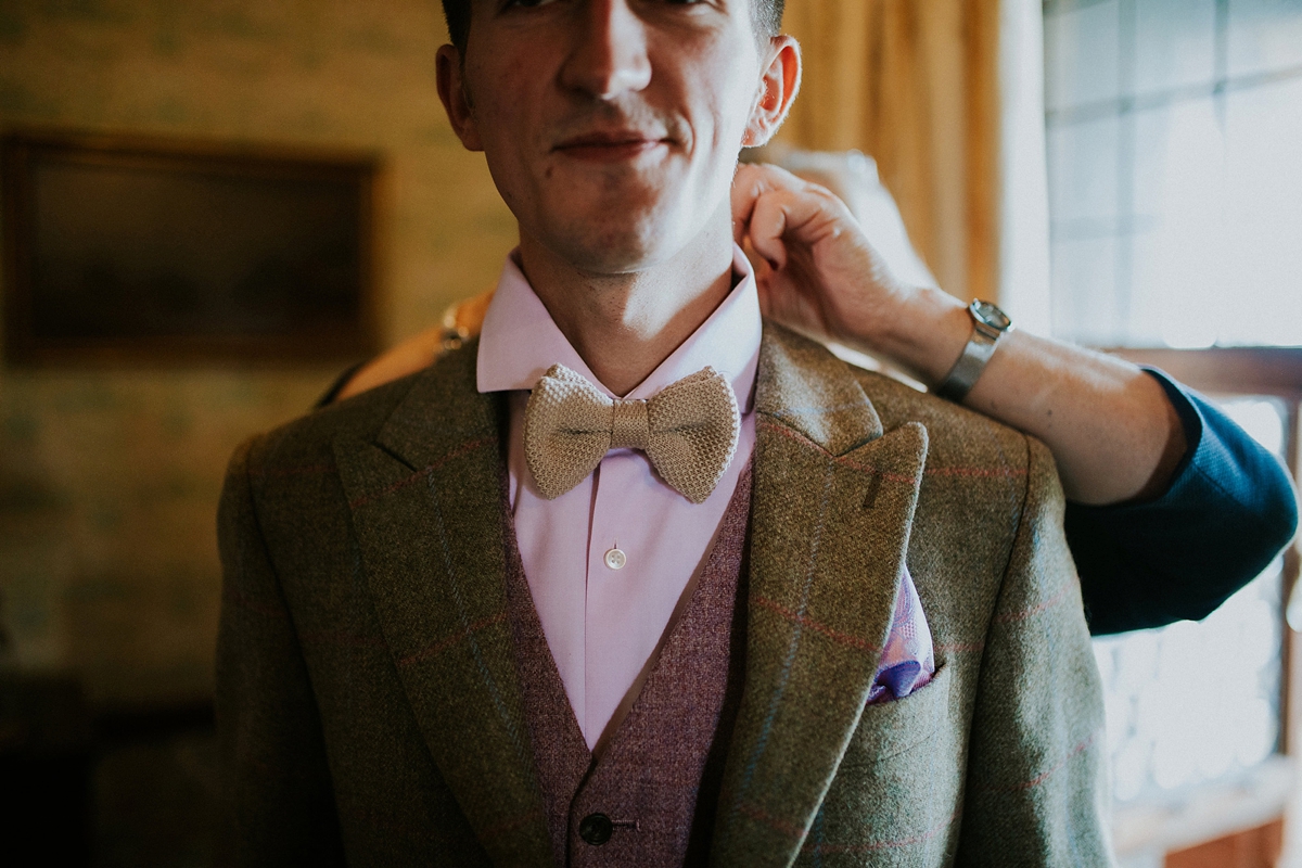 ian stuart bride 13 - A Magnificent Scottish Castle Wedding on an Island ian stuart bride 13