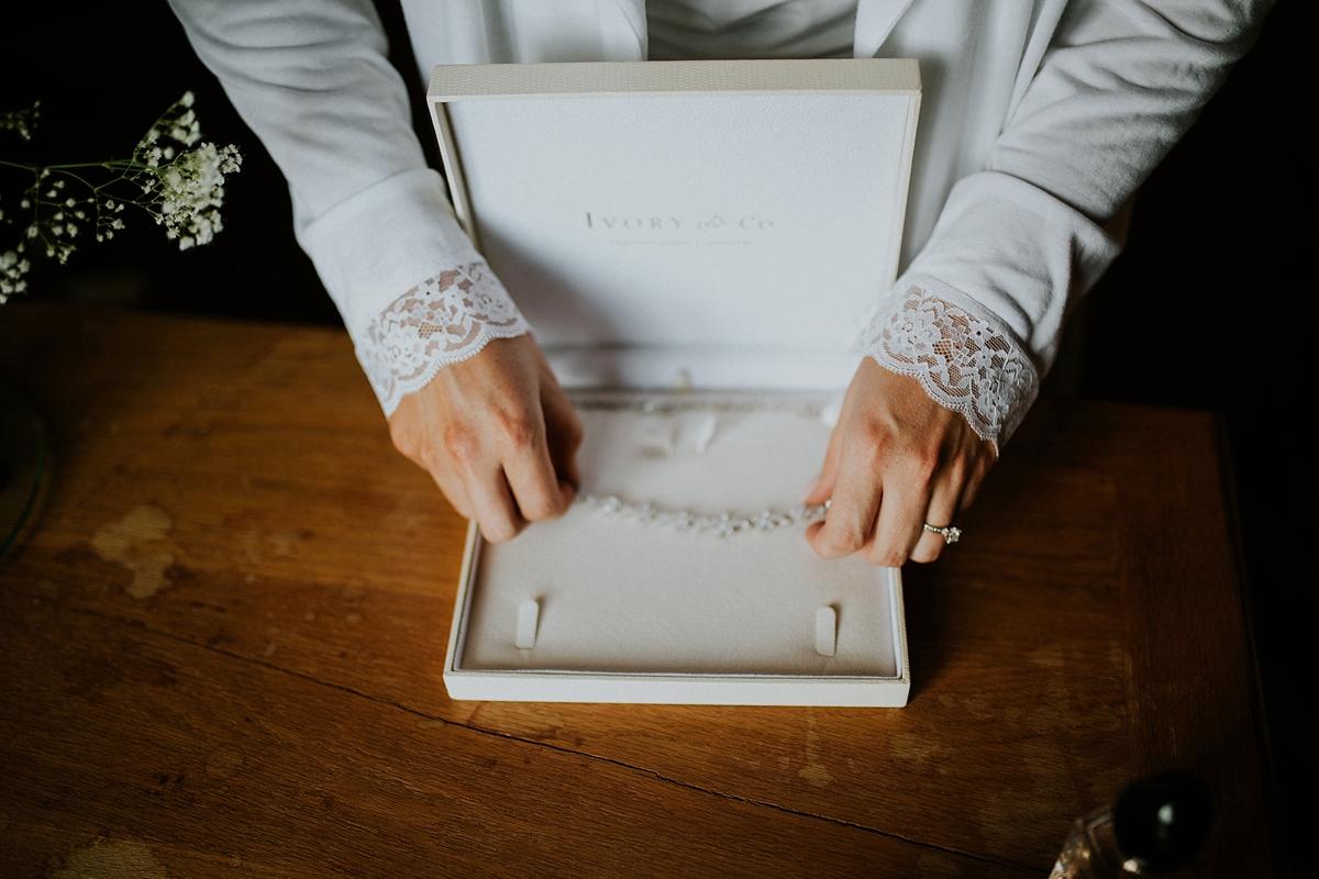 ian stuart bride 16 - A Magnificent Scottish Castle Wedding on an Island ian stuart bride 16