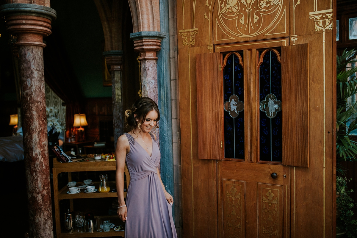 ian stuart bride 18 - A Magnificent Scottish Castle Wedding on an Island ian stuart bride 18