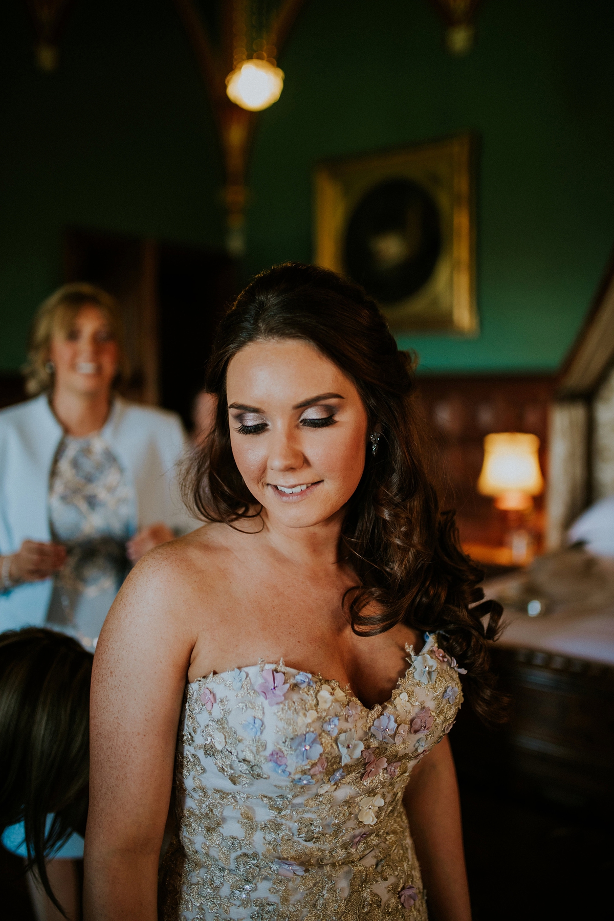 ian stuart bride 21 - A Magnificent Scottish Castle Wedding on an Island ian stuart bride 21