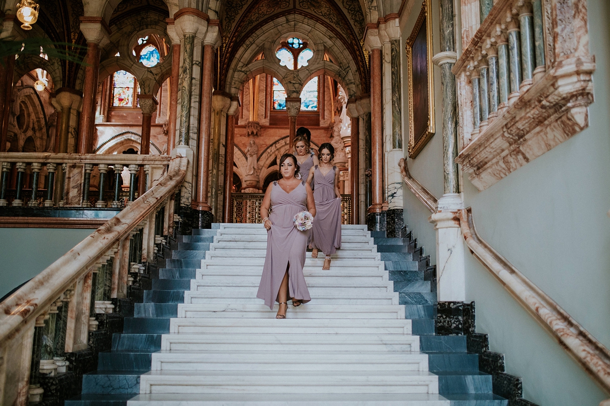 ian stuart bride 24 - A Magnificent Scottish Castle Wedding on an Island ian stuart bride 24